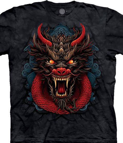 liquid blue Dragon Scales Classic Cotton T-Shirt