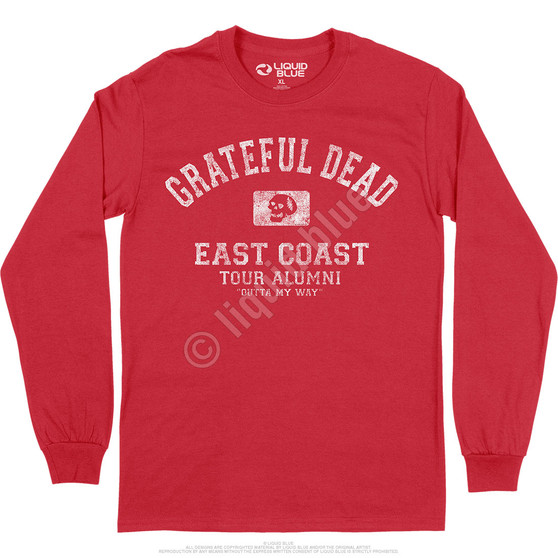 Liquid Blue East Coast Long Sleeve T-Shirt