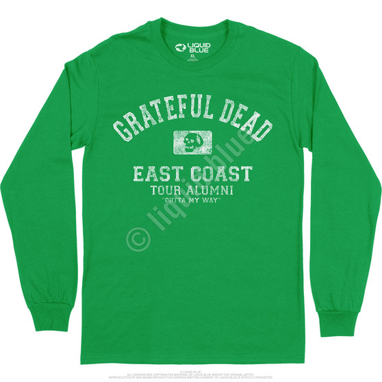 Liquid Blue East Coast Long Sleeve T-Shirt