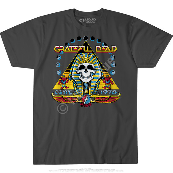 Liquid Blue Egypt 78 Grey T-Shirt