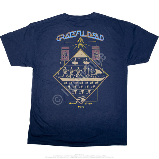 Liquid Blue Egyptian Crew Navy T-Shirt