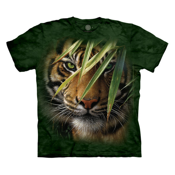 Liquid Blue Emerald Forest Classic Cotton T-Shirt