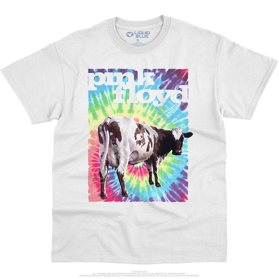 Liquid Blue Fat Old Sun White T-Shirt