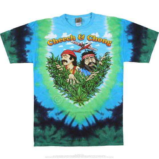 Liquid Blue Field Of Dreams Tie-Dye T-Shirt