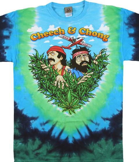 liquid blue Field Of Dreams Tie-Dye T-Shirt