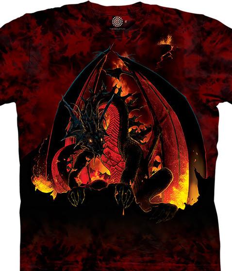 liquid blue Fireball Classic Cotton T-Shirt