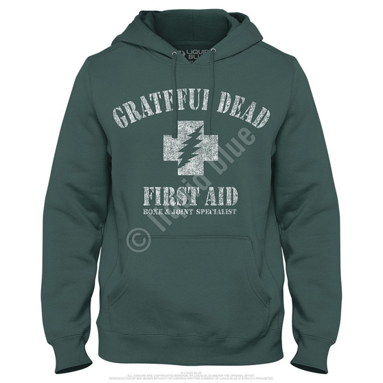 Liquid Blue First Aid Hoodie