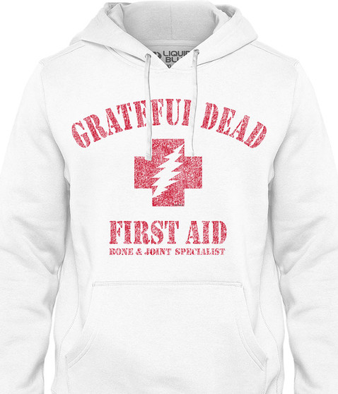 liquid blue First Aid Hoodie