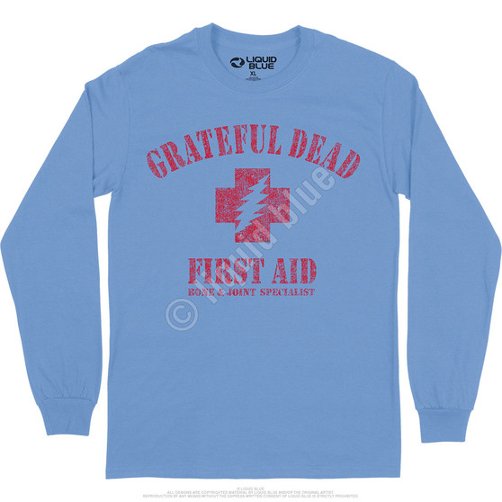 Liquid Blue First Aid Long Sleeve T-Shirt