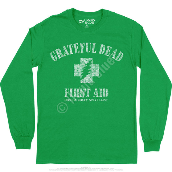 Liquid Blue First Aid Long Sleeve T-Shirt