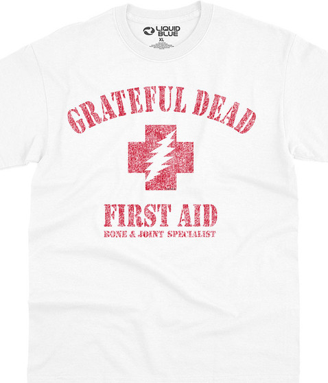 liquid blue First Aid T-Shirt