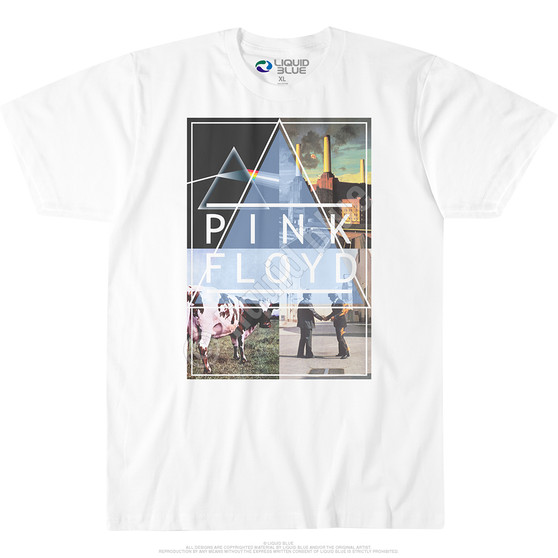 Liquid Blue Floyd Classics White Athletic T-Shirt