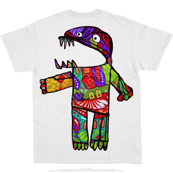 Liquid Blue Frankenfoote White T-Shirt