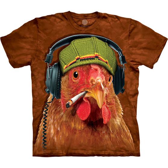 Liquid Blue Fried Chicken Classic Cotton T-Shirt