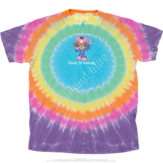 Liquid Blue Fringe Dead Is Better T-Shirt