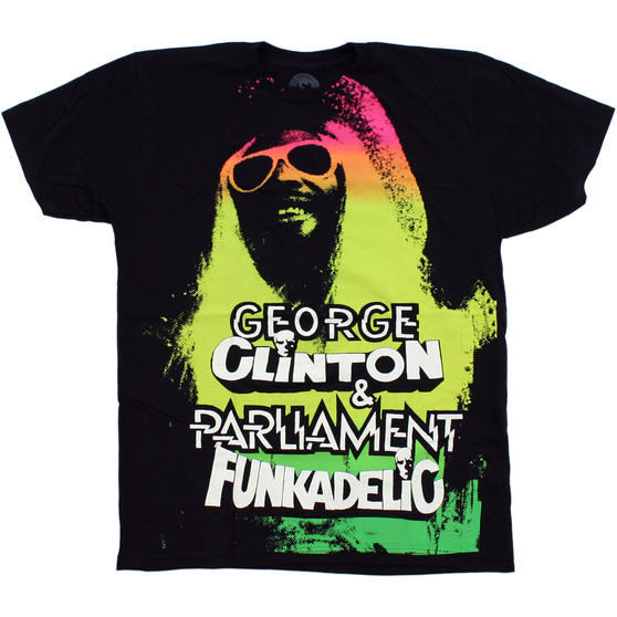 Liquid Blue Funkadelic Black T-Shirt
