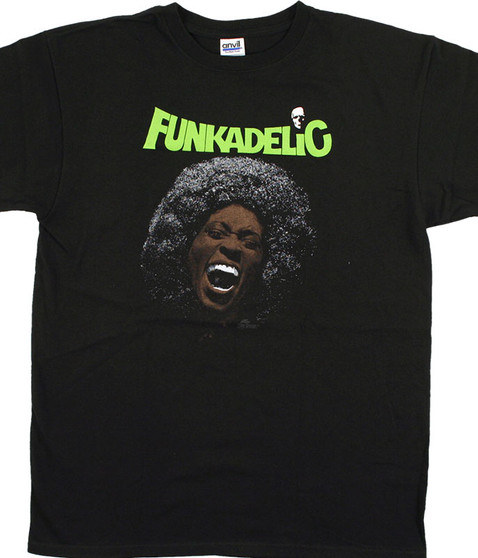 liquid blue Funkadelic Maggot Brain Black T-Shirt