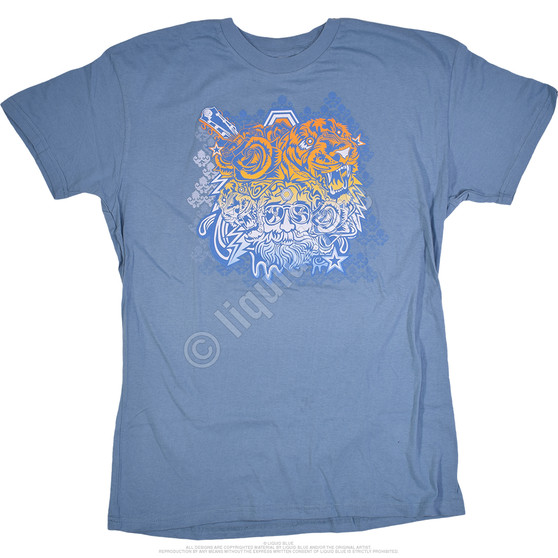 Liquid Blue Garcia Tigers Blue T-Shirt