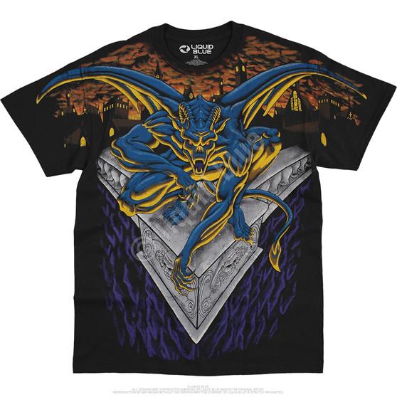 Liquid Blue Gargoyle Black T-Shirt