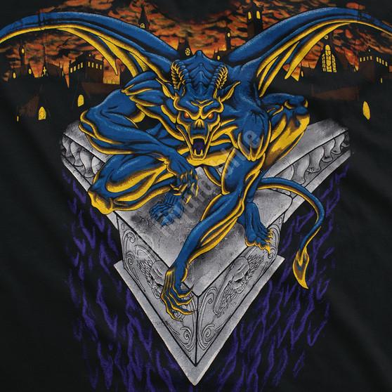 Liquid Blue Gargoyle Black T-Shirt