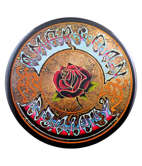 liquid blue GD American Beauty Round Magnet
