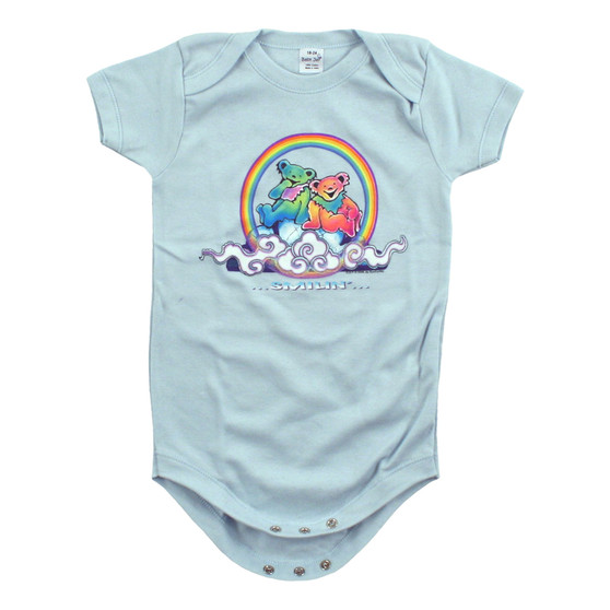 Liquid Blue GD Bears Cloud Light Blue Onesie