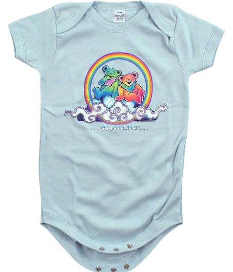 liquid blue GD Bears Cloud Light Blue Onesie