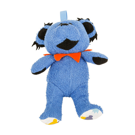 Liquid Blue GD Blue Dancing Bear Baby Rattle
