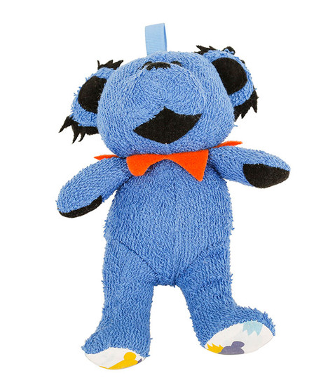 liquid blue GD Blue Dancing Bear Baby Rattle