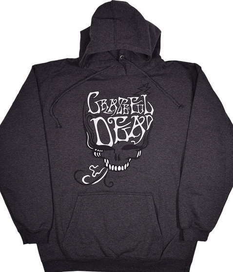 liquid blue GD Blue Rose Smoke Grey Hoodie