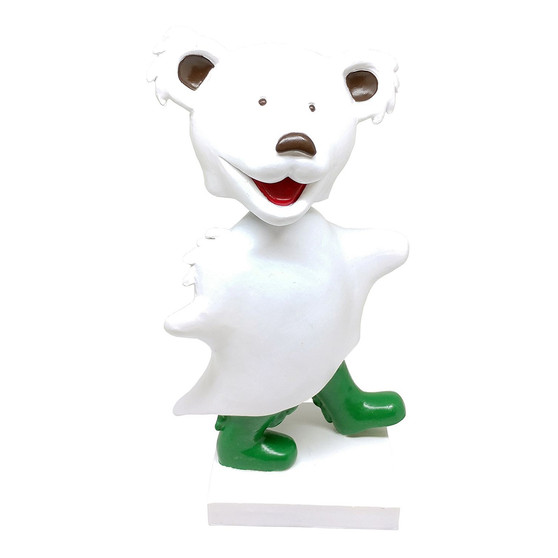 Liquid Blue GD Bobblehead Dancing Ghost Bear White