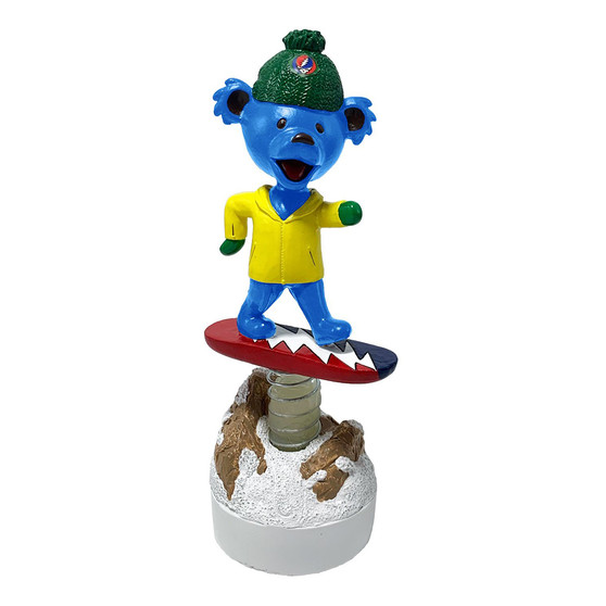 Liquid Blue GD Bobblehead Snowboard Dancing Bear