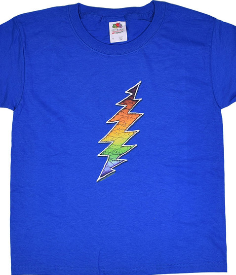 liquid blue GD Bolt Youth Blue T-Shirt