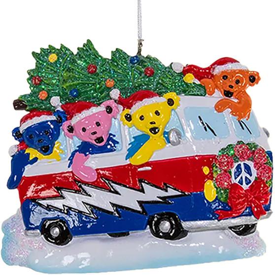 Liquid Blue GD Christmas Van Ornament