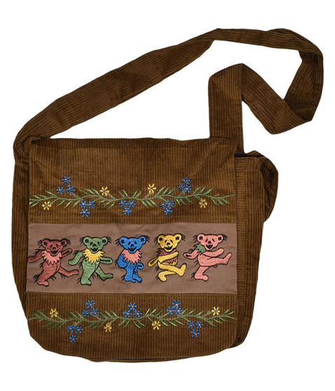 liquid blue GD Dancin Bear Embroidery Bag
