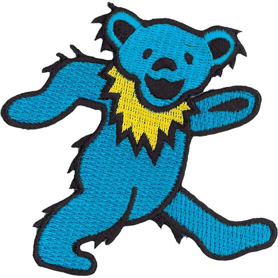 Liquid Blue GD Dancing Bear Blue Patch