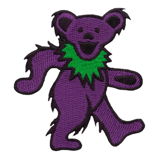 Liquid Blue GD Dancing Bear Purple Patch