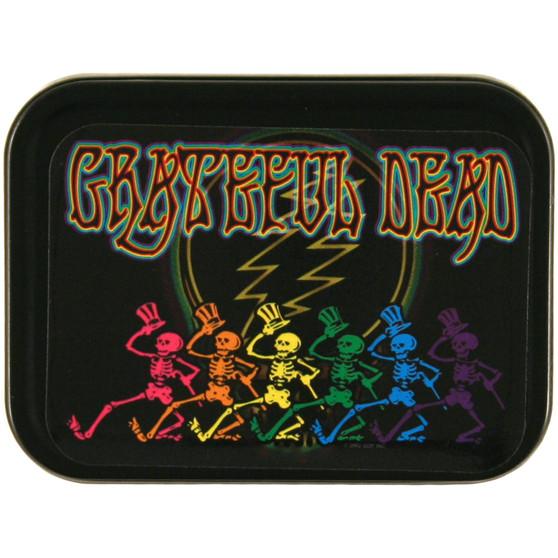 Liquid Blue GD Dancing Skeletons Stash Tin