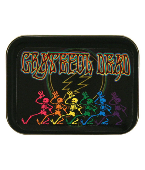 liquid blue GD Dancing Skeletons Stash Tin
