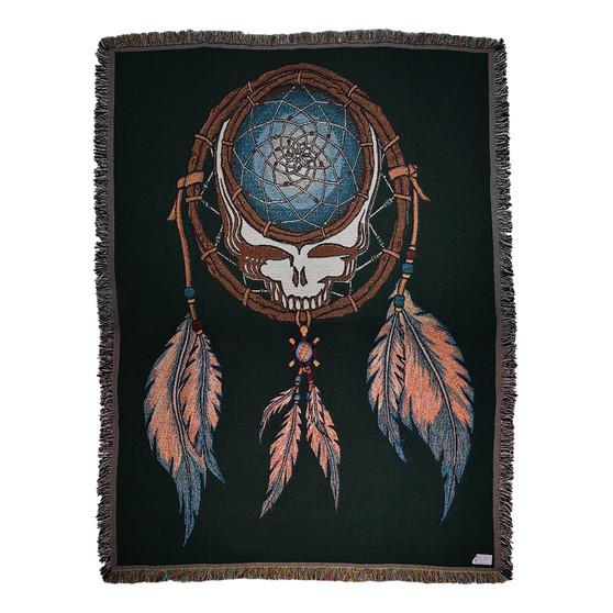 Liquid Blue GD Dream Catcher Woven Blanket