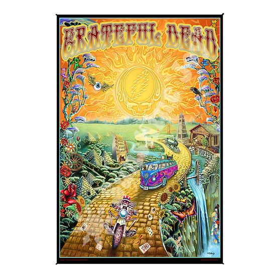 Liquid Blue GD Golden Road Mini Tapestry