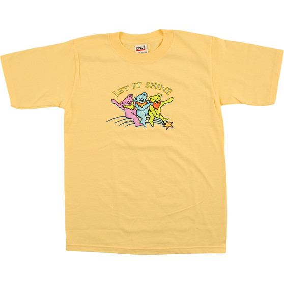 Liquid Blue GD Let It Shine Youth Yellow T-Shirt