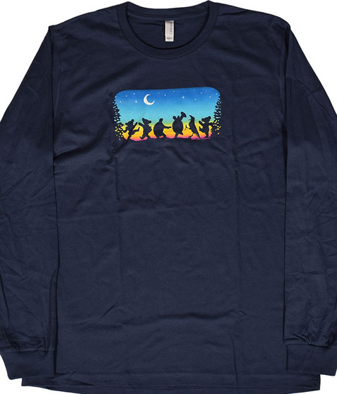 liquid blue GD Moondance Navy Long Sleeve T-Shirt