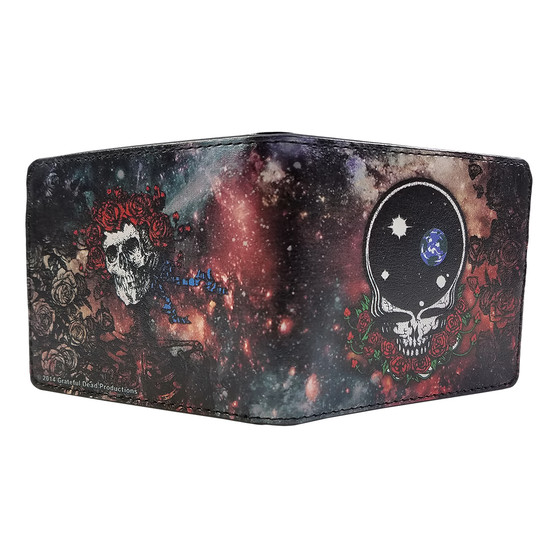 Liquid Blue GD Space Your Face Bi-Fold Wallet