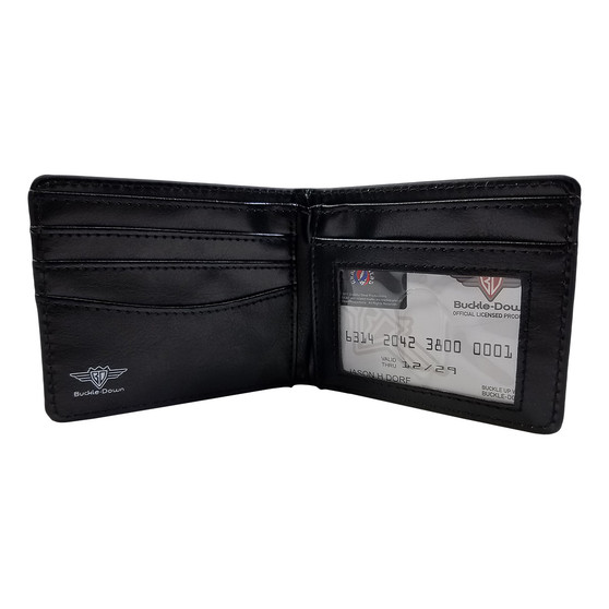 Liquid Blue GD Space Your Face Bi-Fold Wallet