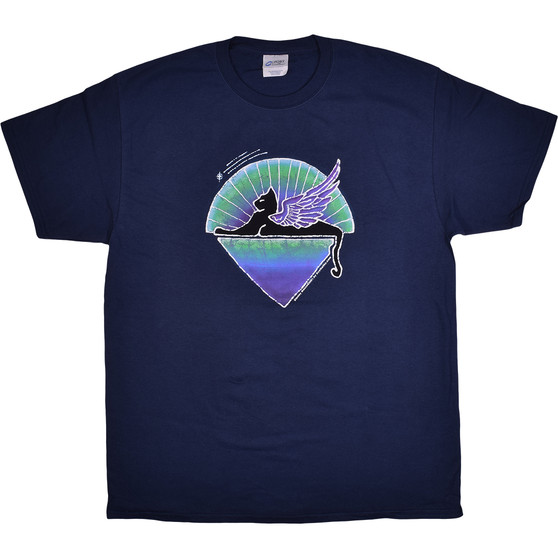 Liquid Blue GD Star Cat Navy T-Shirt