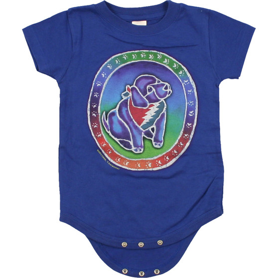 Liquid Blue GD Steal Your Puppy Blue Onesie