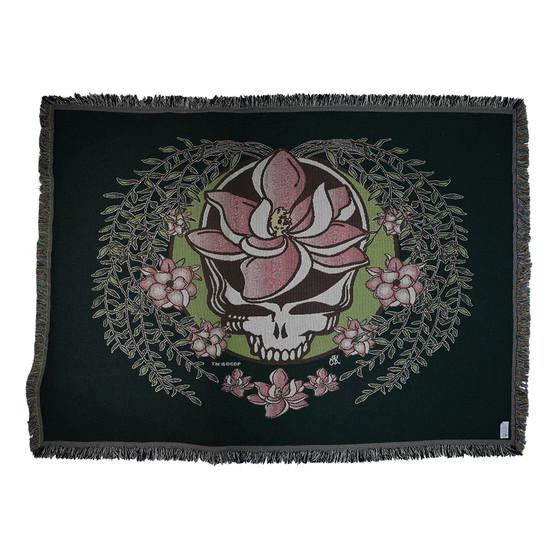 Liquid Blue GD Sugar Magnolia SYF Woven Blanket