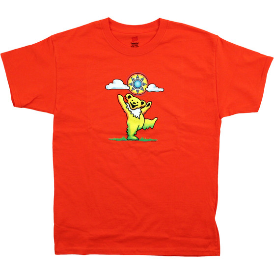 Liquid Blue GD Sunny Bear Youth Orange T-Shirt