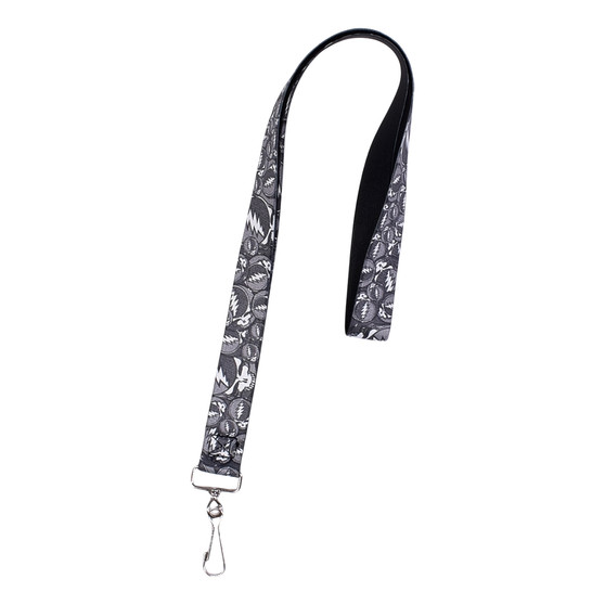 Liquid Blue GD SYF Black And Gray Collage Lanyard